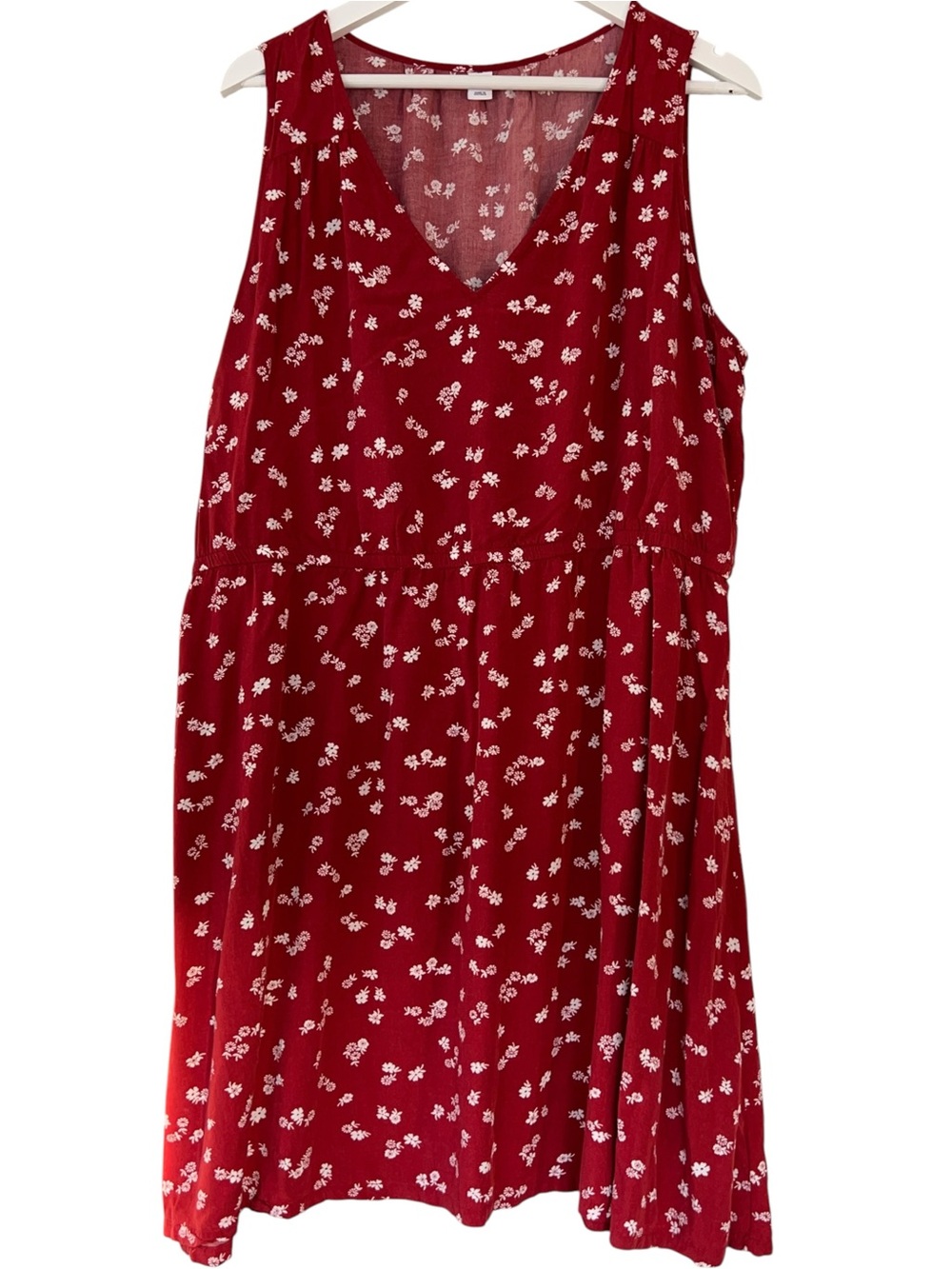 Old Navy Ditsy Floral Sleeveless Cottagecore Romantic Boho Chic Swing Dress XXL - Picture 2 of 6